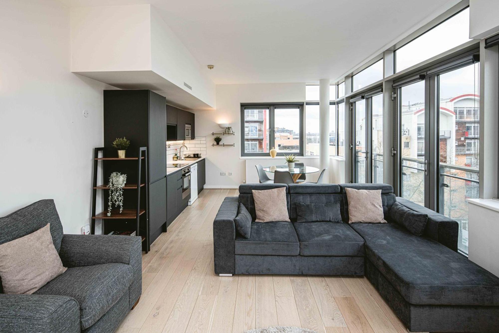 Beautiful Penthouse With Private Terrace In Greenwich Peninsula Appartement Londres
